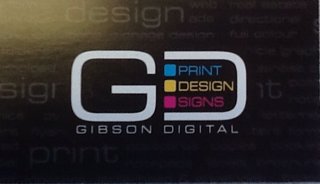 Gibson Digital Print Design And Sign