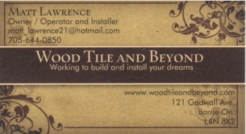 Wood Tile and Beyond