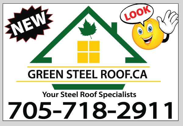 Green Steel Roof