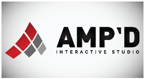 AMP'D Interactive Studio - Website + Graphic Design
