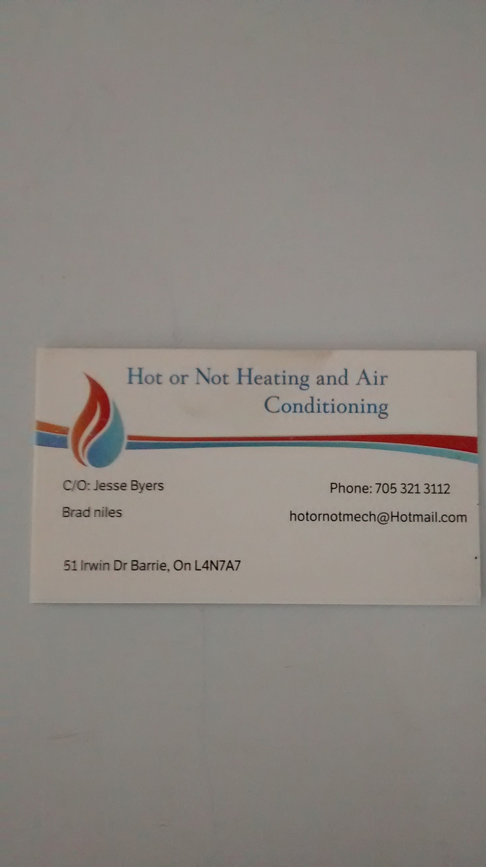 Hot or Not Heating and Air Conditioning
