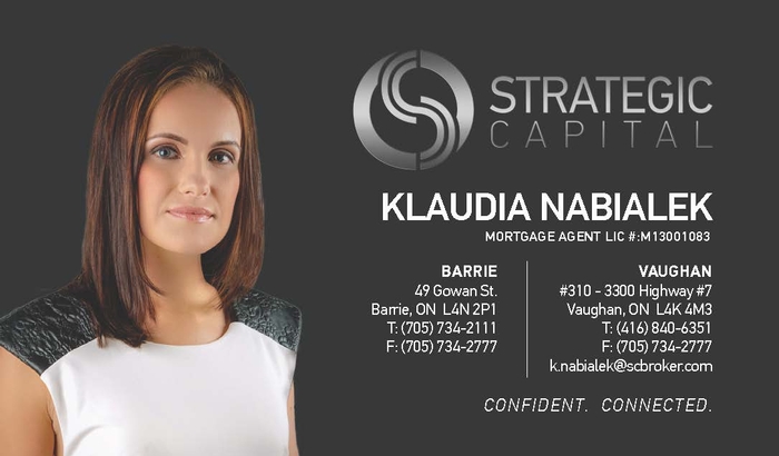 Klaudia Nabialek - Mortgage Agent, Strategic Capital